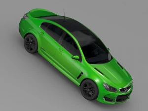 holden commodore ss v redline vf series ii 2016 3D Model