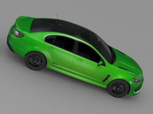 holden commodore ss v redline vf series ii 2016 3D Model