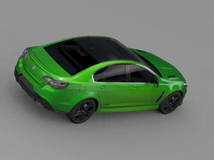 holden commodore ss v redline vf series ii 2016 3D Model