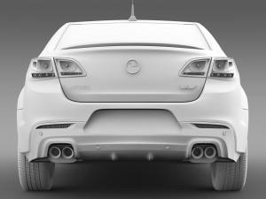 holden commodore ss v redline vf series ii 2016 Model 3D