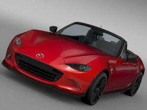 mazda mx5 miata club 2016 Modello 3D