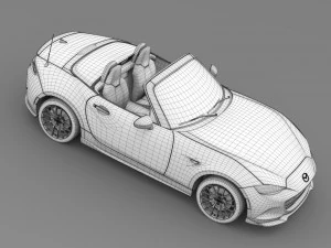 mazda mx 5 maita club 2016 3D Model