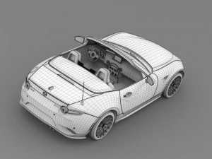 mazda mx 5 maita club 2016 3D Model