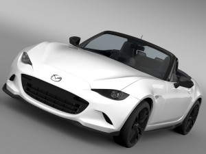 mazda roadster rs 2016 3D 모델