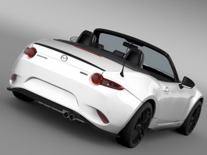 mazda roadster rs 2016 3D Модель