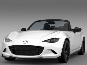 mazda roadster rs 2016 3D Модель