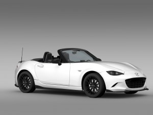 mazda roadster rs 2016 3D Модель