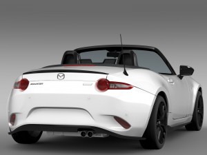 mazda roadster rs 2016 3D Модель