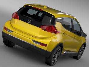 opel ampera-e 2016 3D Model