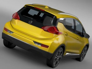 opel ampera-e 2016 3D Model
