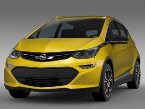 opel ampera-e 2016 3D Model