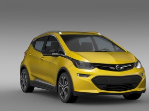 opel ampera-e 2016 3D Model