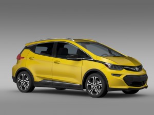 opel ampera-e 2016 3D Model