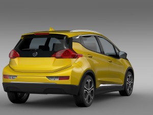 opel ampera-e 2016 3D Model