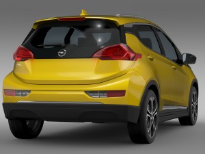 opel ampera-e 2016 3D Model