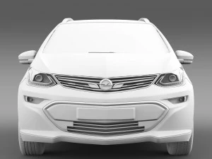 opel ampera-e 2016 3D Model