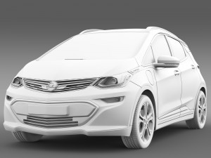 opel ampera-e 2016 3D Model