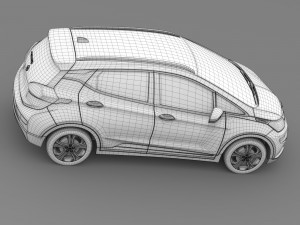 opel ampera-e 2016 3D Model