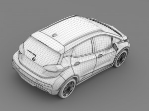 opel ampera-e 2016 3D Model
