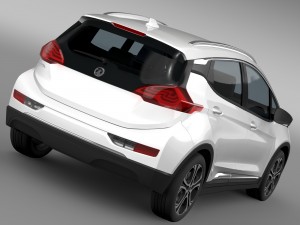 vauxhall ampera-e 2016 3D 模型