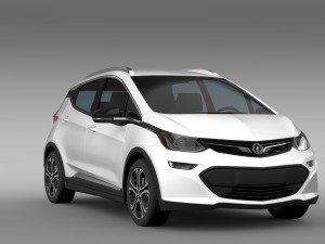 vauxhall ampera-e 2016 3D 模型