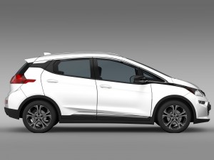 vauxhall ampera-e 2016 3D 模型