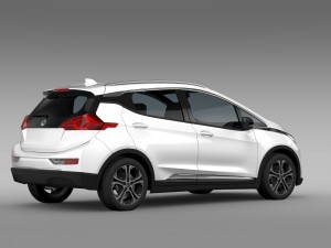 vauxhall ampera-e 2016 3D 模型
