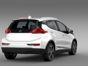 vauxhall ampera-e 2016 3D 模型