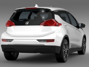 vauxhall ampera-e 2016 3D 模型
