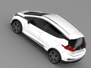 vauxhall ampera-e 2016 3D 模型