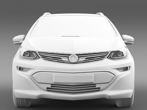 vauxhall ampera-e 2016 3D 模型