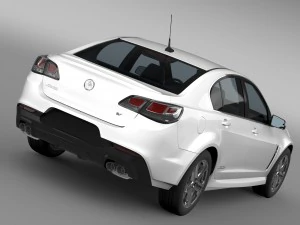 holden commodore ss v vf series ii 2016 3D Model