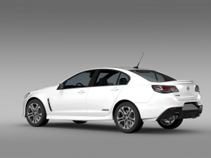 holden commodore ss v vf series ii 2016 3D 모델