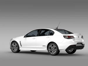 holden commodore ss v vf series ii 2016 3D Model