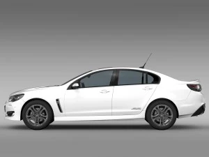 holden commodore ss v vf series ii 2016 3D Model