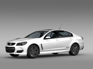 holden commodore ss v vf series ii 2016 3D 모델