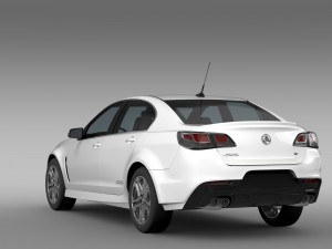 holden commodore ss v vf series ii 2016 3D 모델