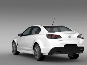 holden commodore ss v vf series ii 2016 3D Model