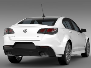 holden commodore ss v vf series ii 2016 3D 모델