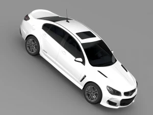 holden commodore ss v vf series ii 2016 3D Model