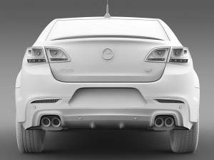 holden commodore ss v vf series ii 2016 3D 모델