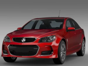 holden commodore ss vf series ii 2016 3D Model