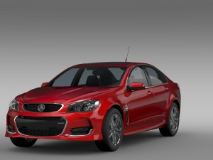 holden commodore ss vf series ii 2016 3D 模型
