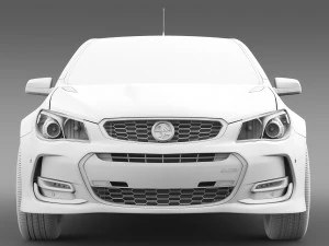holden commodore ss vf series ii 2016 3D Model