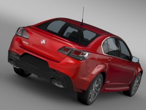 holden commodore ss vf series ii 2016 3D 模型