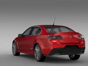 holden commodore ss vf series ii 2016 3D 模型