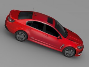 holden commodore ss vf series ii 2016 3D 模型