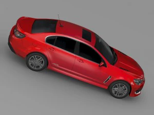 holden commodore ss vf series ii 2016 3D Model