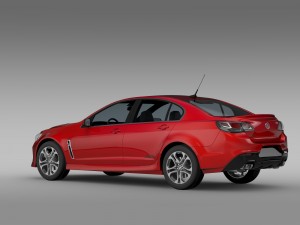 holden commodore ss vf series ii 2016 3D 模型