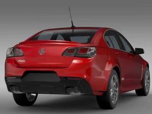 holden commodore ss vf series ii 2016 3D Model
